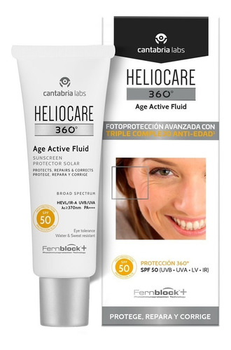 Heliocare 360 Age Active Fluid  Fps 50     50 Ml