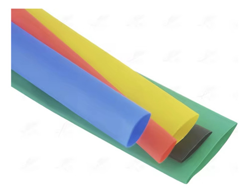 Tubo Termoretractil Colores 10mm Diámetro 10mts Largo