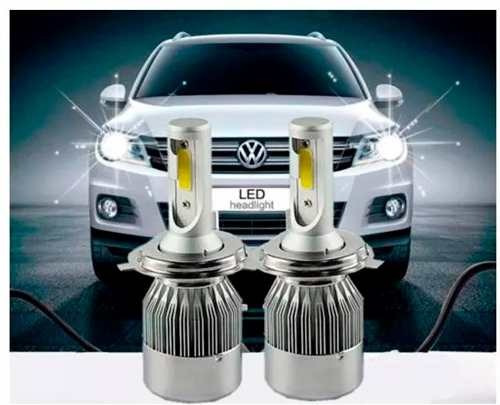 Kit Lampara Bi Led Cree No Xenon Cob H11 16000l 36w Cooler