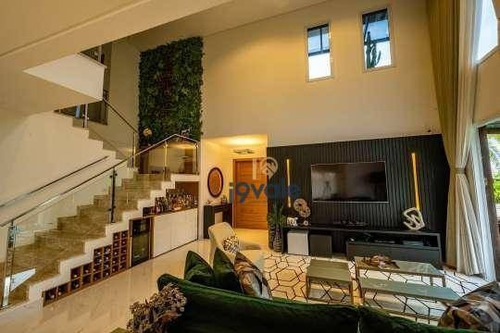 Casa De Alto Luxo Pronta Para Morar À Venda, 5 Suítes, Piscina, Paisagismo! Jardim Do Golfe 3 Em Sjcampos-sp - Ca1800