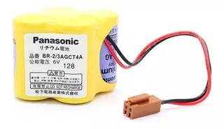 Bateria Panasonic Br-2/3agct4a 6v Plc Litio W/plug Cafe.
