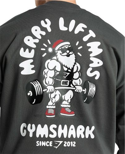 Sudadera Hoodie Gymshark Merry Liftmas
