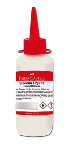 Silicona Liquida 60ml Faber Castell *2 Unidades