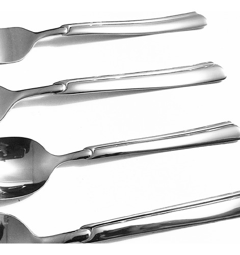 Cubiertos Juego Set 20 Acero Inoxidable Hampton Silversmiths Plateado