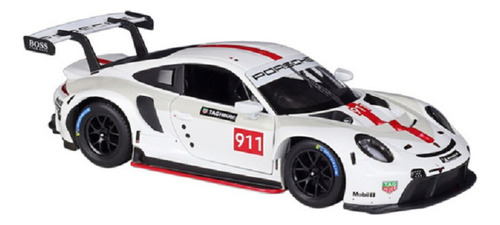 Bburago 1:24 Porsche 911 Rsr Modelo Diecast Coche De Carrera