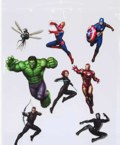 Mochila Avengers Con Stickers Marvel Disney Store