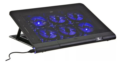 Base Enfriadora Para Laptop 17'' De 3 Niveles 6 Ventiladores