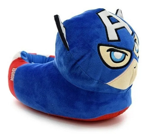 Imagen 2 de 5 de Pantuflas Niños Spiderman Hulk Capitan America Luz