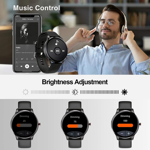 Imagen 6 de 10 de Reloj Inteligente Deportivo Multifunción Smart Watch Unisex