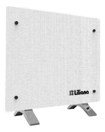 Turbocalefactor Panel Vidrio Pie Pared Liliana Ppv200 1200w