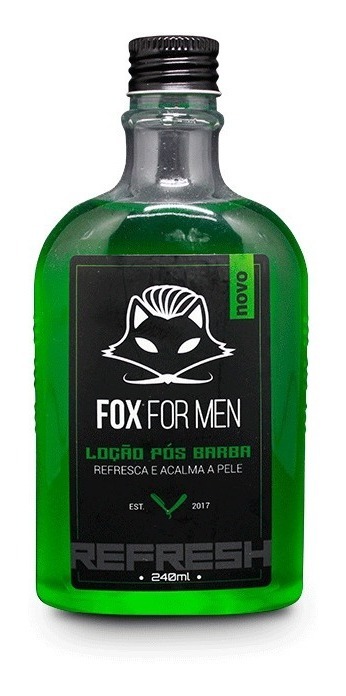 Loção Pós Barba Combate Agressão Da Lâmina Fox For Men 240ml