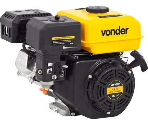 Motor A Gasolina 4 Tempos 7hp 3600rpm Mgv7 Vonder