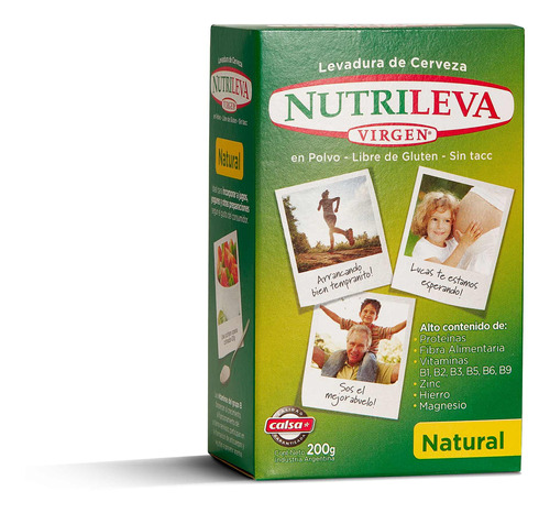 Calza Levadura De Cerveza Virgen Nutrileva Natural 200g