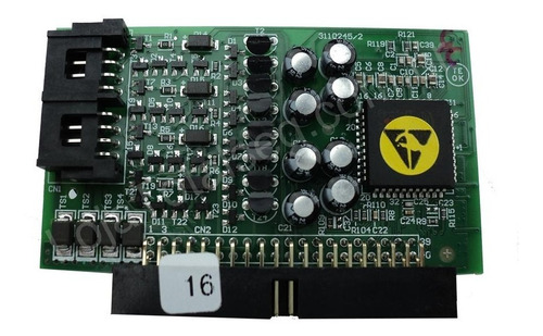 Imagem 1 de 1 de Placa 04 Ramais Analogicos Impacta 16/40/68 - Intelbras