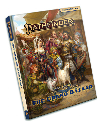 Pathfinder Lost Omens: The Grand Bazaar (p2), De Bolleman, Tineke. Editorial Paizo, Tapa Dura En Inglés