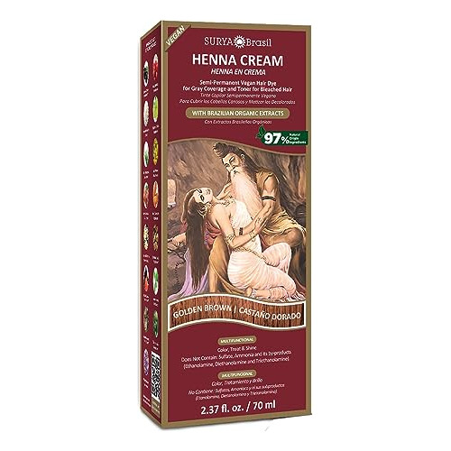 Surya Brasil - Henna Crema, Tratamiento De Color Del 05nai