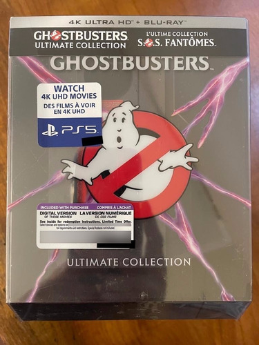 4k + Bluray Caça Fantasmas - Ghostbusters - Lacrado Dub Leg