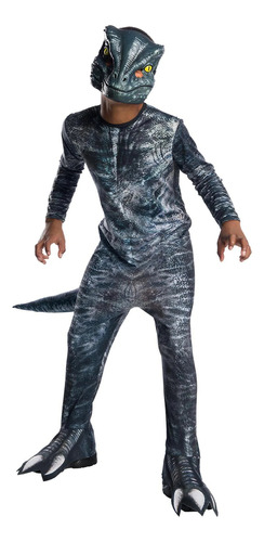 Disfraz Dinosaurio Blue Jurassic World Original Niño  