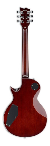 Esp Ltd Ec-256fm Guitarra Eléctrica, Marrón Oscuro Sunburst