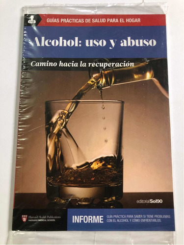 Libro Guías Prácticas De Salud - Alcohol - Harvard - Nuevo