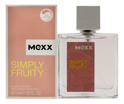 Perfume Mexx Simply Fruity Edt En Aerosol, 50 Ml, Para Hombr