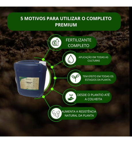 Fertilizante Foliar Premium Para Fumo 1lt
