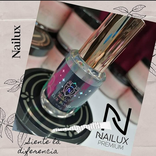 Primer Sin Acido Luxbond By Nailux (15ml) Para Manicure
