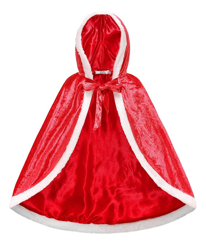 Disfraces  De Princesa Con Capucha Roja Talla 2 A 3 Años