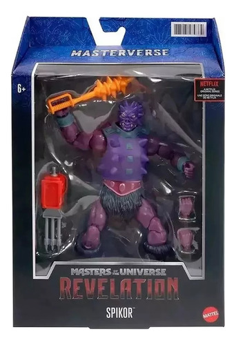 He-man Spikor 18cm Master Of Universe Revelation Mattel