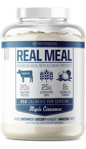 Real Meal By Nutraone  Polvo De Repuesto Para Pérdida De Pe