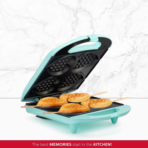 Holstein® Máquina Hacer 4 Waffles Corazón Antiadherente