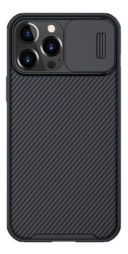 Case Nillkin Camshield Para iPhone 13 / Pro / Max / Mini Color Negro iPhone 13 Pro Max