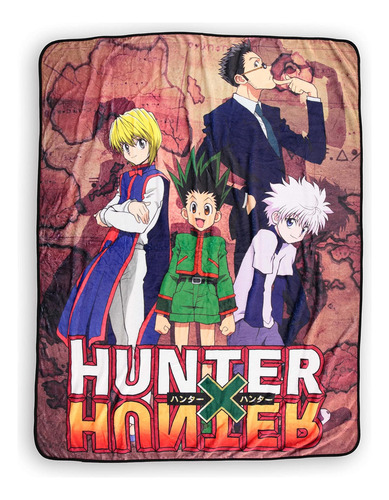 New Hunter X Hunter Manta De Forro Polar Manga Anime - Gon