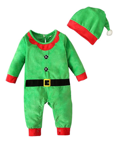 Traje De Papá Noel Para Bebé, Gorro De Papá Noel Recién Naci