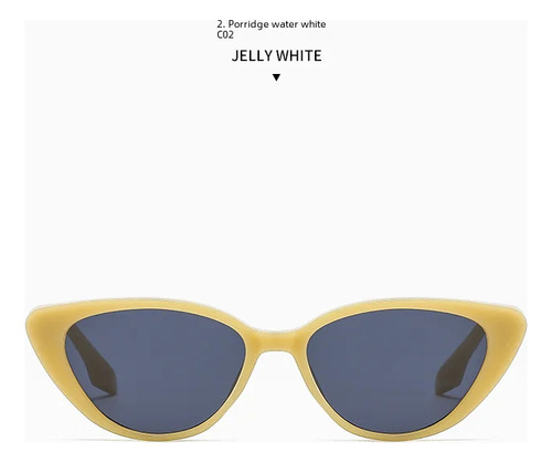 Lj Gafas De Sol Cat Eye Sunglasses Para Mujer, Estilo Hip