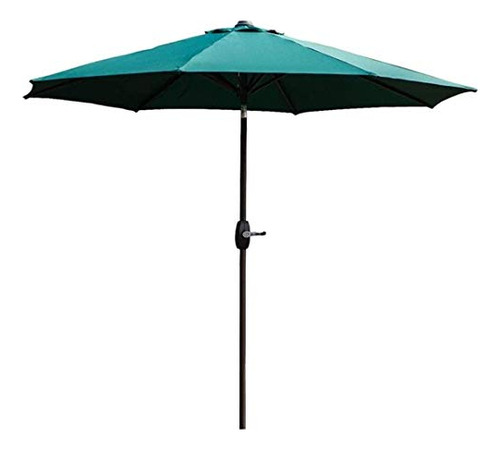 Parasol Jardín Exterior 2.7m Uv70+ Terraza Piscin