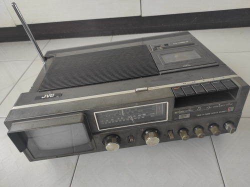 Jvc Vintage Radio Tv Cassette Modelo Cx 500 Colección Manual