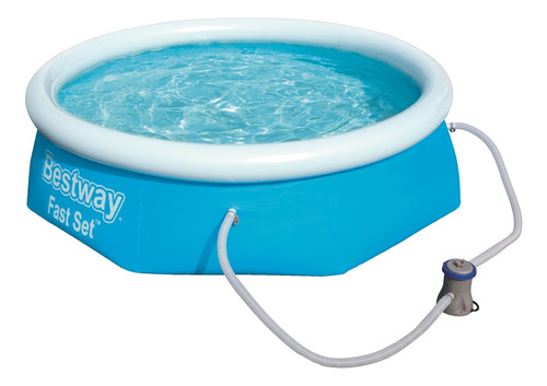 Piscina Inflável redondo Bestway Fast Set 57268 2300L azul