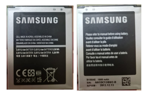 Bateria Marca Samsung B150ae 1800mah Usado Muy Buen Estado