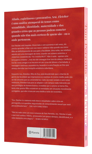 Sra. Fletcher, de Perrotta, Tom. Editorial Editora Planeta do Brasil Ltda., capa mole em português, 2019