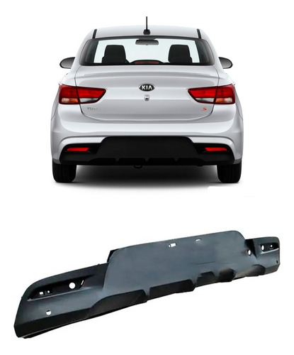 Parachoque Trasero Inferior  Kia Rio 4 Sedan 2019 2020