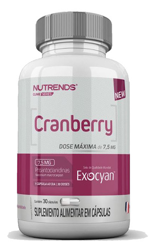 Cranberry 30 Capsulas - Nutrends