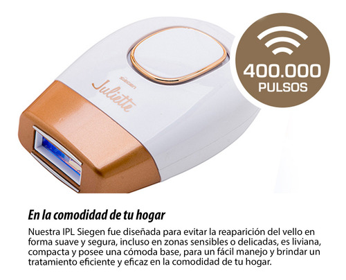 Imagen 9 de 9 de Depiladora Siegen Sg-9405 Ipl + Rf Tecnologia Dual