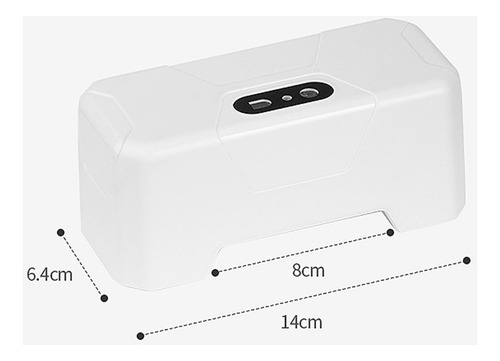 Smart Toilet Flush Impermeable 0.25s Inducción Automática