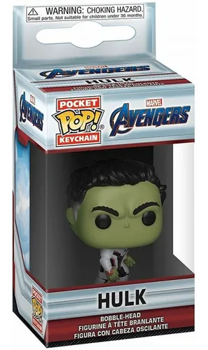 Chaveiro Funko Pop Keychain Marvel Endgame Hulk