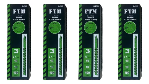 Fulminante Ftm Calibre 27 Nivel 3 Verde X 4 Cajas