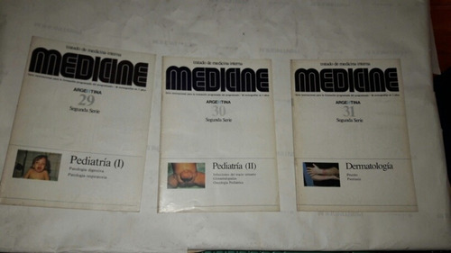 Imagen 1 de 10 de Lote 76 Revistas Medicine Tratado Medicina Práctica 