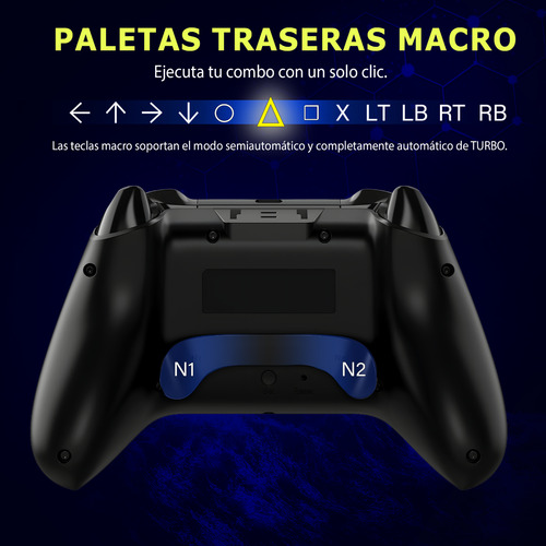 Control Inalámbrico Joystick Qrd Para Ps5 Ps4 Ios Android Pc