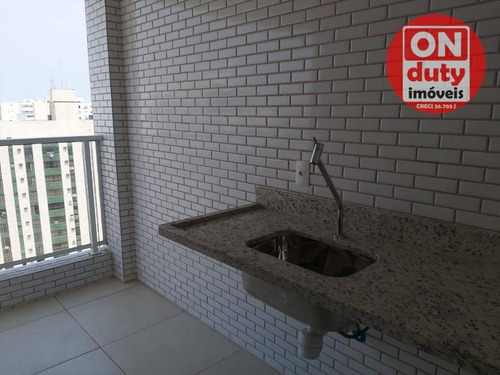 Imagem 9 de 21 de Apartamento Garden Com 1 Dormitório À Venda, 65 M² Por R$ 685.000,00 - Boqueirão - Santos/sp - Gd0022