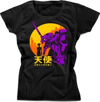 Comprar Playera Evangelion Eva Mecha Shinji Ikari Neon Genesis Mujer